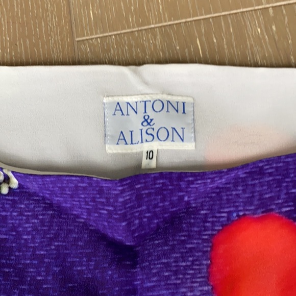 Designer Long Dress 100% Silk, size S - Picture 5 of 9